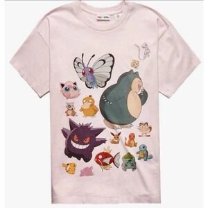 Levi's x Pokemon Limited Edition 25th Anniversary T-Shirt LARGE Unisex RARE